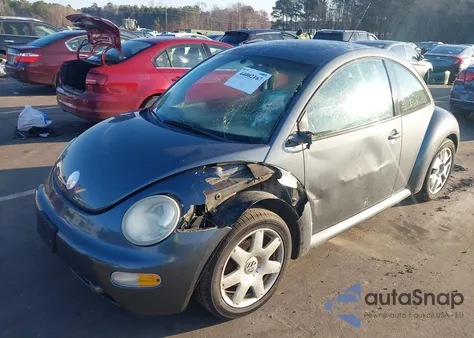 2003 Volkswagen New Beetle Glx from USA, damaged, VIN 3VWDD21C23M438124